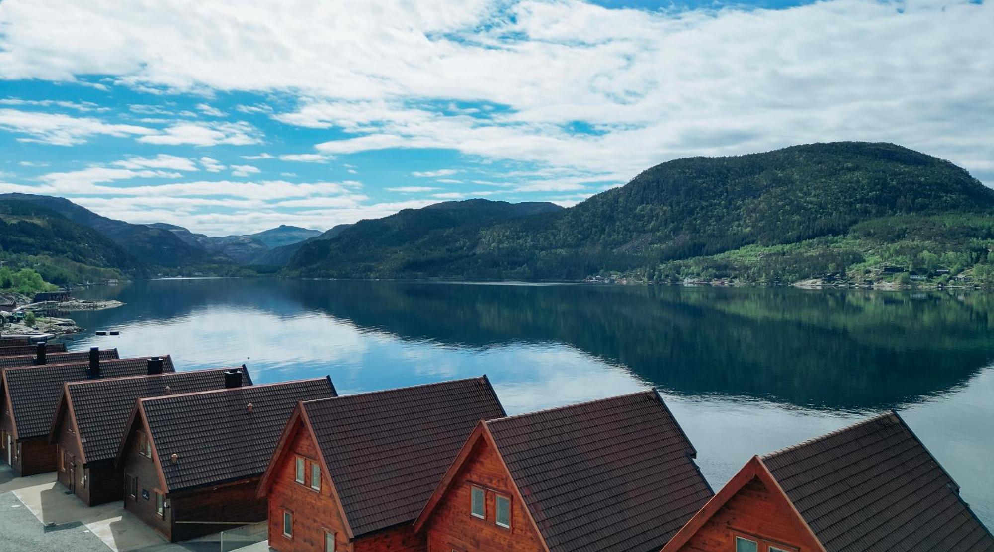 Preikestolen Panorama Apartment Jorpeland Exterior photo